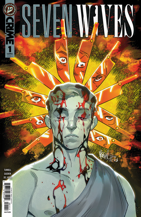 Seven Wives #1 Cover A (Andolfo) IDW Publishing Zoe Tunnell V Gagnon Mirka Andolfo