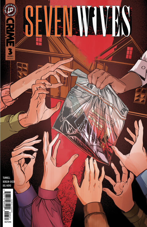 Seven Wives 3 Comic V. Gagnon Variant IDW Crime 2026