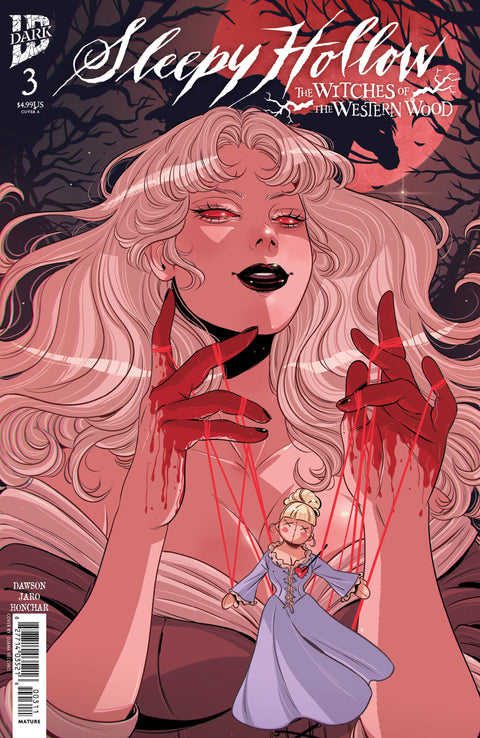 Sleepy Hollow: The Witches of the Western Wood #3 Cover A (Vecchio) IDW Publishing Delilah S. Dawson Jose Jaro Luana Vecchio