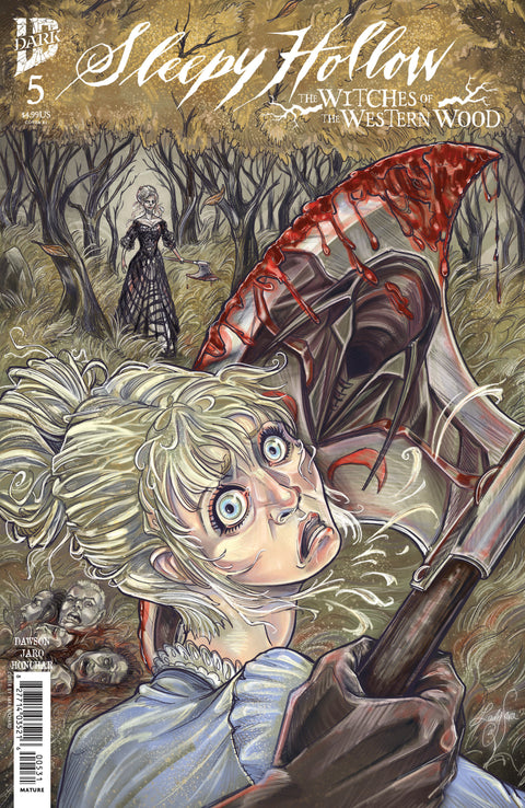 Sleepy Hollow: The Witches of the Western Wood #5 Variant RI (10) (Richard) 1:10 IDW Publishing Delilah S. Dawson Jose Jaro Sara Richard