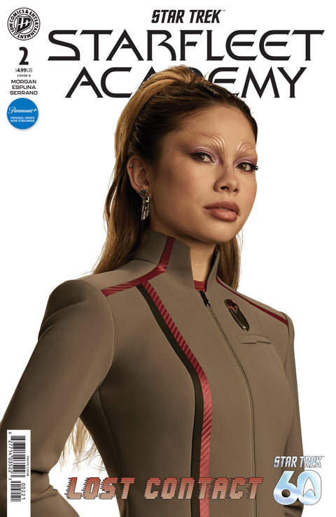 Star Trek: Starfleet Academy--Lost Contact #2 Variant B (Photo Variant) IDW Publishing Layne Morgan Corali Espuna