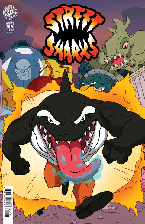 Street Sharks: Annual 2026 Cover A (Murphy) IDW Publishing Jordan Morris Ariel Medel Philip Murphy