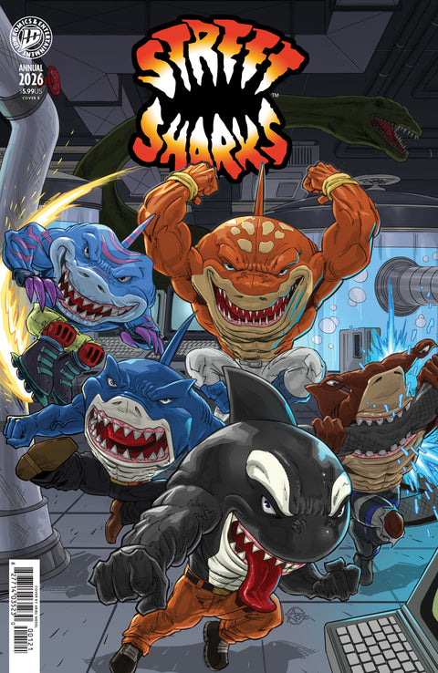 Street Sharks: Annual 2026 1 Comic Ariel Medel Variant IDW Publishing 2026
