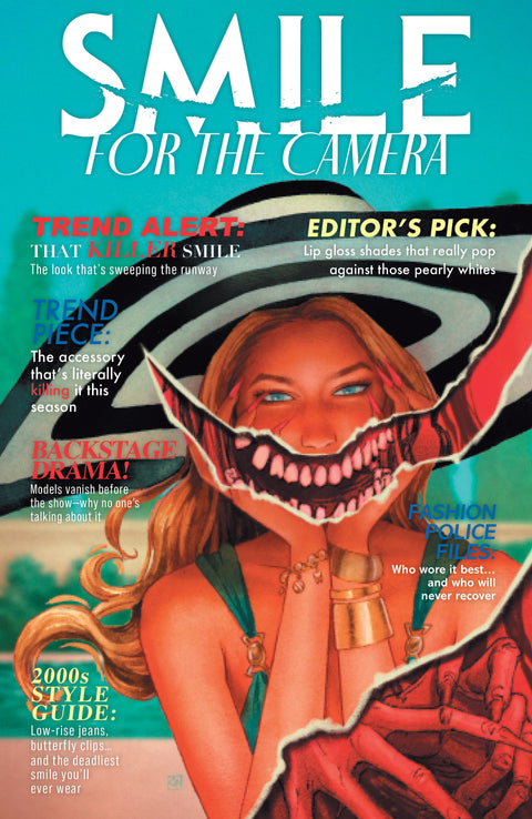Smile: For the Camera #1 Variant D (Wada Fashion Magazine Variant) IDW Publishing Hannah Rose May Miriana Puglia Kevin Wada