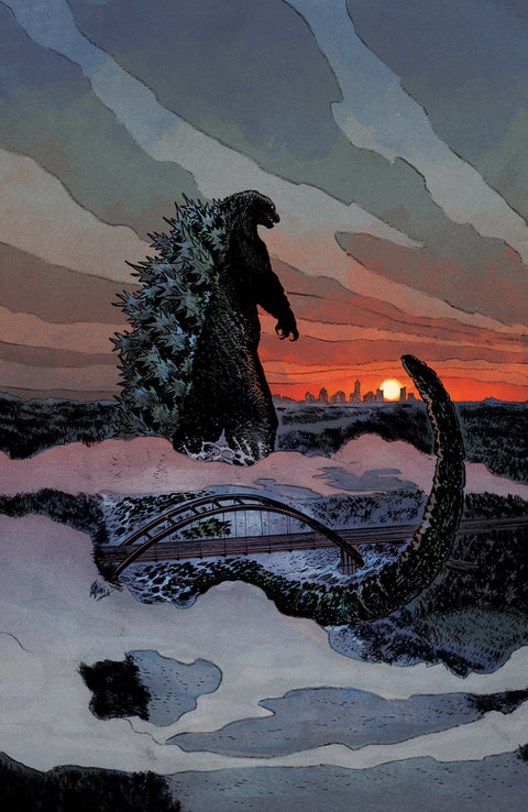 Godzilla Vs. America: Texas Variant RI (25) (Lotfi Full Art) 1:25 IDW Publishing Various Various Sam Lotfi