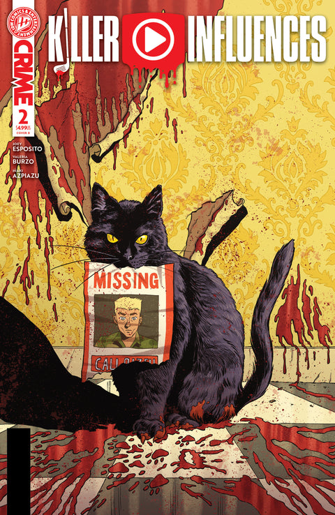 Killer Influences 2 Comic Valeria Burzo Variant IDW Publishing 2026