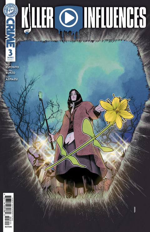 Killer Influences #3 Cover A (Baldeon) IDW Publishing Joey Esposito Valeria Burzo David Baldeón