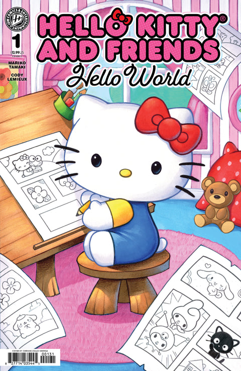 Hello Kitty And Friends: Hello World! 1 Comic Foil (Zullo Uminga) IDW Publishing 2026