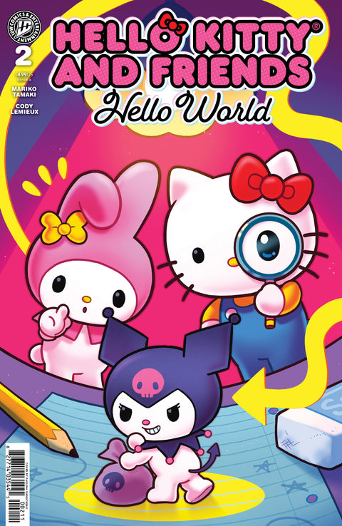 Hello Kitty and Friends: Hello World! #2 Cover A (Ganucheau) IDW Publishing Mariko Tamaki Cody Lemieux Paulina Ganucheau