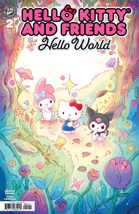 Hello Kitty and Friends: Hello World! #2 Variant B (Shahid) IDW Publishing Mariko Tamaki Cody Lemieux Yusra Shahid