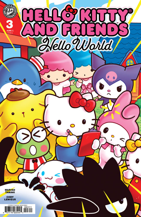 Hello Kitty and Friends: Hello World! #3 Cover A (Ganucheau) IDW Publishing Mariko Tamaki Cody Lemieux Paulina Ganucheau