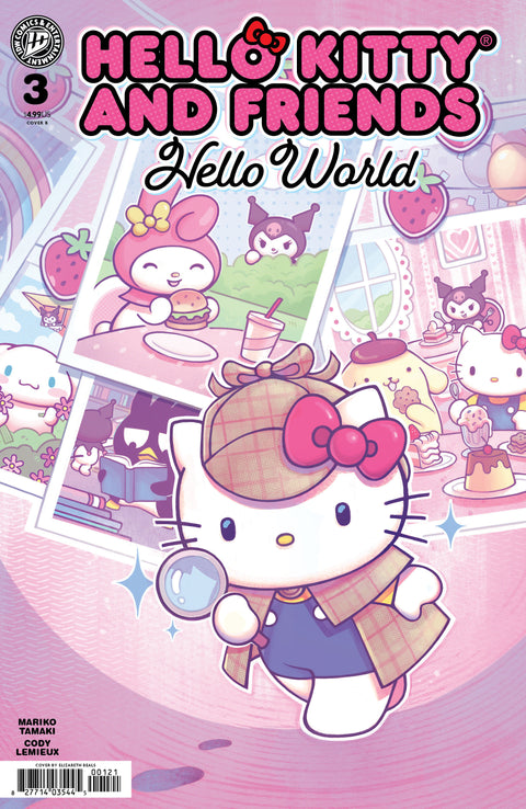 Hello Kitty and Friends: Hello World! #3 Variant B (Beals) IDW Publishing Mariko Tamaki Cody Lemieux Elizabeth Beals