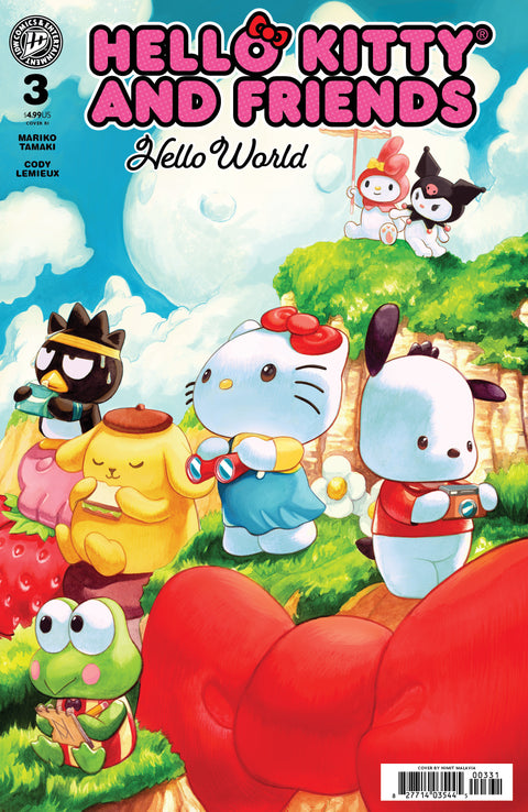 Hello Kitty and Friends: Hello World! #3 Variant RI (10) (Malavia) 1:10 IDW Publishing Mariko Tamaki Cody Lemieux Nimit Malavia