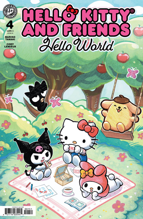 Hello Kitty and Friends: Hello World! #4 Variant RI (10) (Saowee) 1:10 IDW Publishing Mariko Tamaki Cody Lemieux SAOWEE