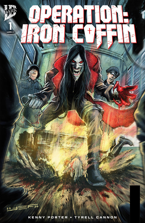 Operation: Iron Coffin 1 Comic Juan Ferreyra Variant IDW Dark 2026