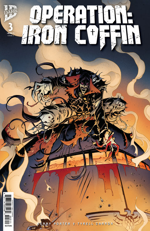 Operation: Iron Coffin #3 Cover A (Cannon) IDW Publishing Kenny Porter Tyrell Cannon Tyrell Cannon