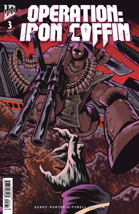 Operation: Iron Coffin #3 Variant RI (10) (Neo Connecting Variant) 1:10 IDW Publishing Kenny Porter Tyrell Cannon Edison Neo