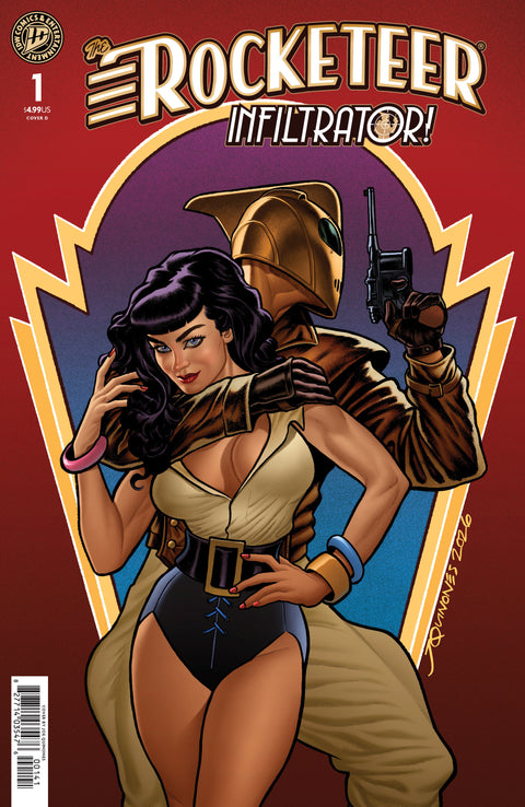 The Rocketeer: Infiltrator! #1 Variant D (Quinones) IDW Publishing Gabriel Hardman Dean Kotz Joe Quinones