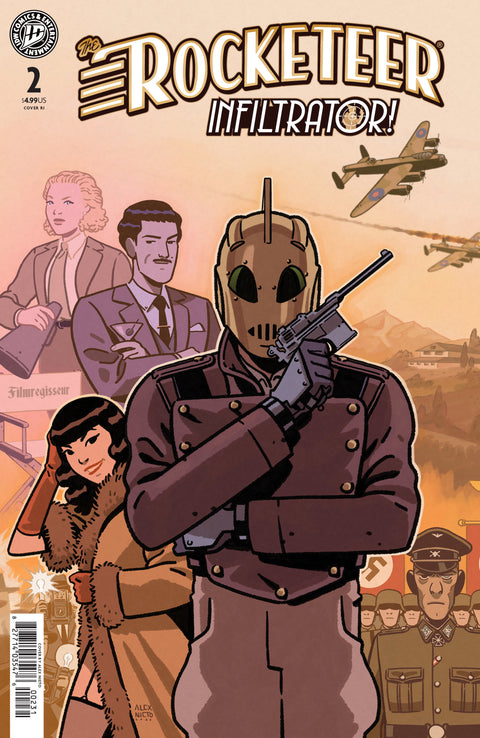 The Rocketeer: Infiltrator! #2 Variant RI (10) (Nieto) 1:10 IDW Publishing Gabriel Hardman Dean Kotz Alex Nieto