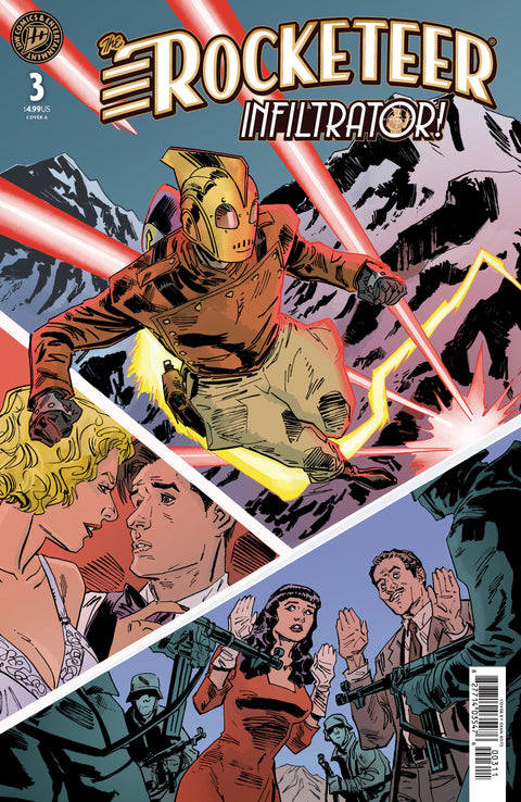 The Rocketeer: Infiltrator! #3 Cover A (Kotz) IDW Publishing Gabriel Hardman Dean Kotz Dean Kotz