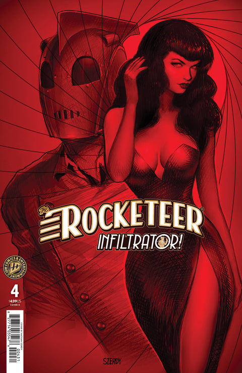 The Rocketeer: Infiltrator! #4 Variant B (Szerdy) IDW Publishing Gabriel Hardman Dean Kotz Nathan Szerdy
