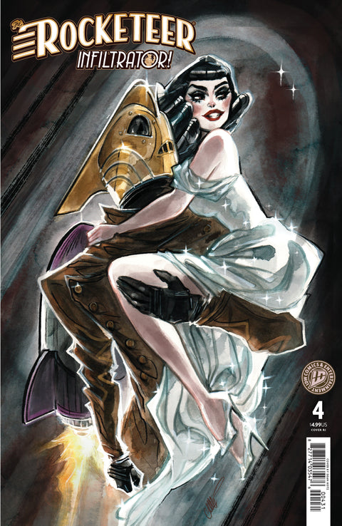 The Rocketeer: Infiltrator! #4 Variant RI (10) (Wyzgala) 1:10 IDW Publishing Gabriel Hardman Dean Kotz Carla Wyzgala