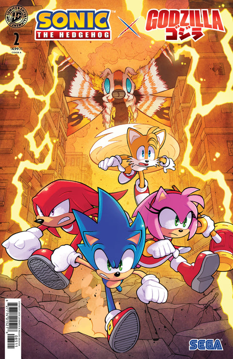 Sonic The Hedgehog X Godzilla 2 Comic Lawrence IDW Publishing 2026