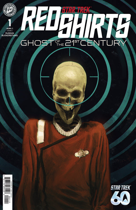 Star Trek: Red Shirts--Ghost of the 21st Century #1 Cover A (Shehan) IDW Publishing Gerry Duggan Scott Buoncristiano Chris Shehan