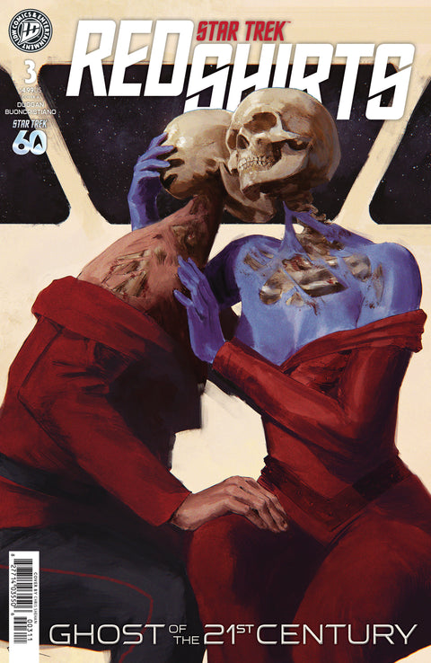 Star Trek: Red Shirts--Ghost of the 21st Century #3 Cover A (Shehan) IDW Publishing Gerry Duggan Scott Buoncristiano Chris Shehan