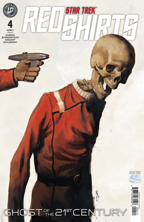 Star Trek: Red Shirts--Ghost of the 21st Century #4 Cover A (Shehan) IDW Publishing Gerry Duggan Scott Buoncristiano Chris Shehan
