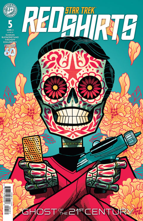Star Trek: Red Shirts--Ghost of the 21st Century #5 Variant RI (10) (J. Gonzo) IDW Publishing Gerry Duggan Scott Buoncristiano J. Gonzo