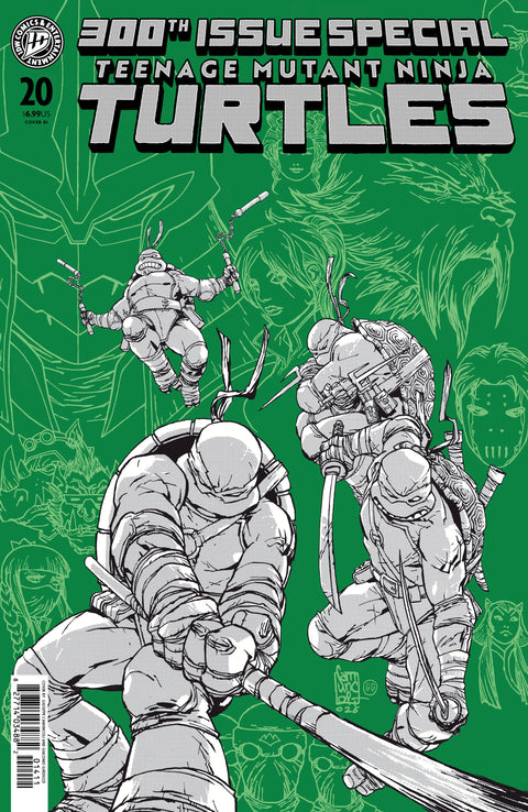 Teenage Mutant Ninja Turtles #20: 300th Issue Special Variant RI (100) (Camuncoli) 1:100 IDW Publishing Various Various Giuseppe Camuncoli