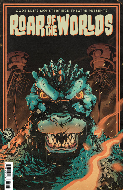 Godzilla's Monsterpiece Theatre Presents: Roar of the Worlds 1 Comic FLOPS Variant IDW Publishing 2026