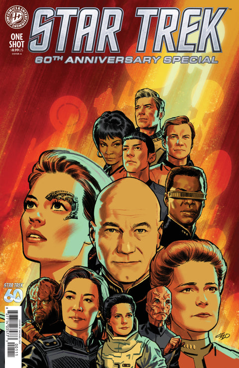 Star Trek: 60th Anniversary Special 1 Comic Michael Cho IDW Publishing 2026