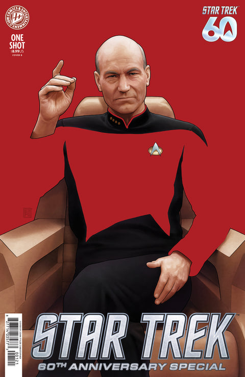Star Trek: 60th Anniversary Special 1 Comic John Tyler Christopher Variant IDW Publishing 2026
