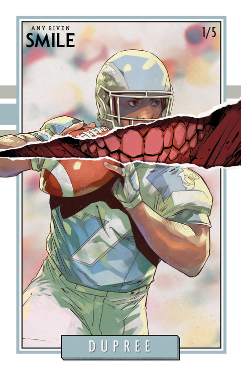 Smile: Any Given Smile #1 Variant C (Collar Trading Card Variant) IDW Publishing Stephanie Williams Pablo M. Collar Pablo M. Collar