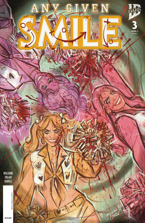 Smile: Any Given Smile #3 Variant B (Vilchez) IDW Publishing Stephanie Williams Pablo Collar Suspiria Vilchez