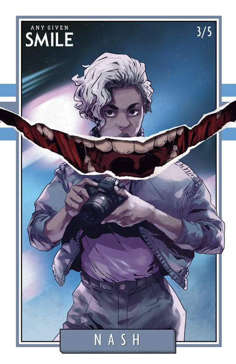 Smile: Any Given Smile #3 Variant C (Collar Trading Card Variant) IDW Publishing Stephanie Williams Pablo Collar Pablo Collar