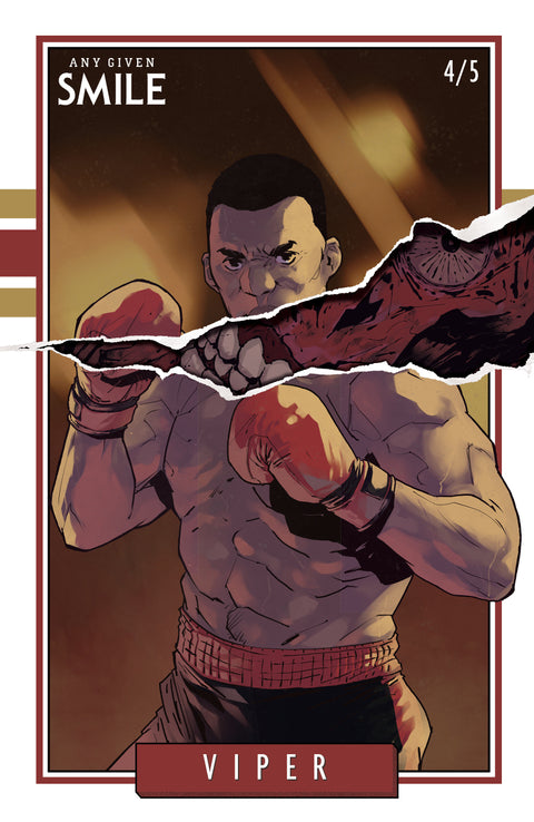 Smile: Any Given Smile #4 Variant C (Collar Trading Card Variant) IDW Publishing Stephanie Williams Pablo Collar Pablo Collar