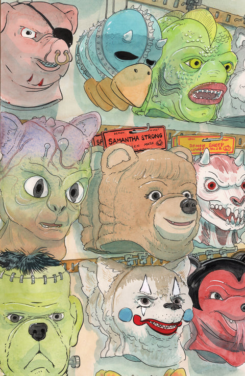 Beneath the Trees Where Nobody Sees Halloween Special Variant RI (25) (Horvath Full Art) 1:25 IDW Publishing Various Various Patrick Horvath