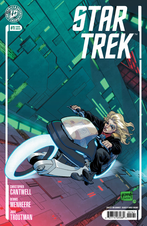 Star Trek (2026) #1 Variant RI (15) (Grummett) 1:15 IDW Publishing Christopher Cantwell Dennis Menheere Thomas Grummett