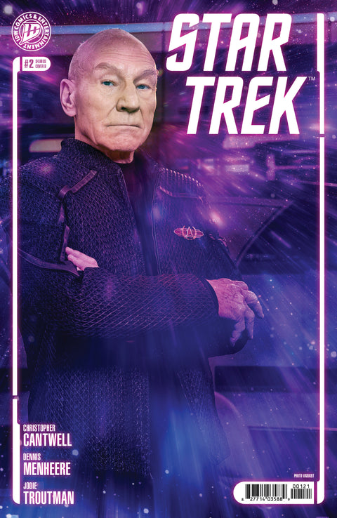 Star Trek (2026) #2 Variant B (Photo Variant) IDW Publishing Christopher Cantwell Dennis Menheere