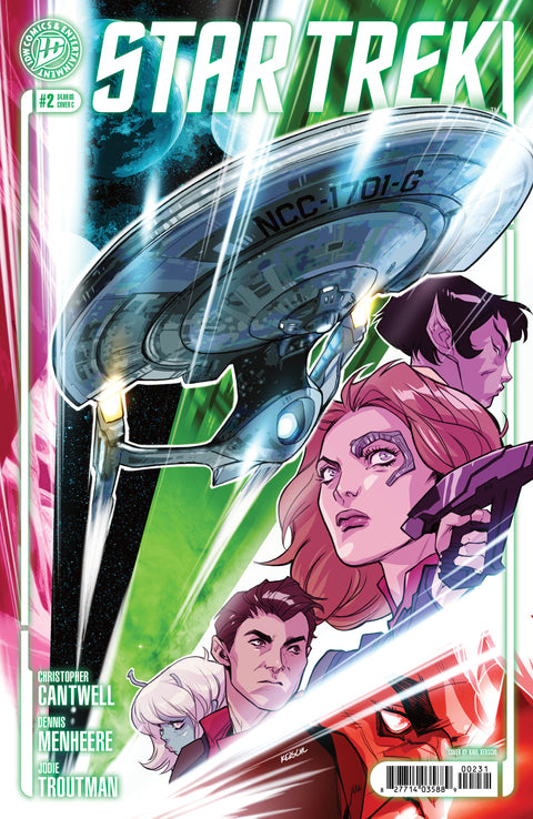 Star Trek (2026) #2 Variant C (Kerschl) IDW Publishing Christopher Cantwell Dennis Menheere Karl Kerschl