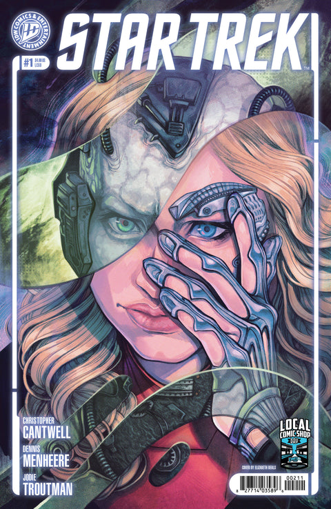Star Trek (2026) #1 Variant LCSD (Beals) IDW Publishing Christopher Cantwell Dennis Menheere Elizabeth Beals