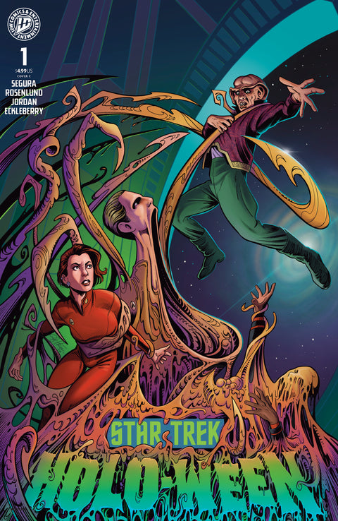 Star Trek: Holo-ween II #1 Variant C (Price IDW Goes Dark Variant) IDW Publishing Alex Segura Bailie Rosenlund Andy Price