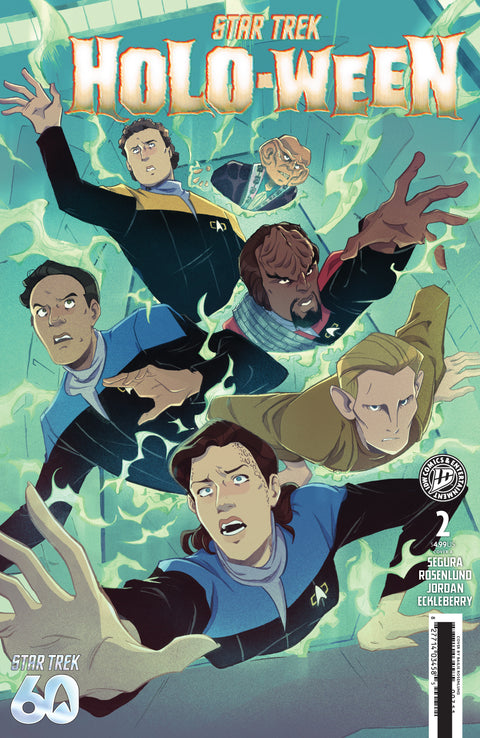 Star Trek: Holo-ween II #2 Cover A (Rosenlund) IDW Publishing Alex Segura Bailie Rosenlund Bailie Rosenlund