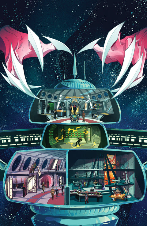 Star Trek: Holo-ween II #4 Variant RI (10) (Rosenlund Full Art) 1:10 IDW Publishing Alex Segura Bailie Rosenlund Bailie Rosenlund