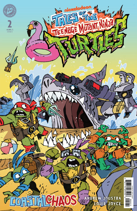 Tales of the Teenage Mutant Ninja Turtles: Coastal Chaos #2 Variant B (Lankry) IDW Publishing Andrew Joustra Louie Joyce Jon Lankry