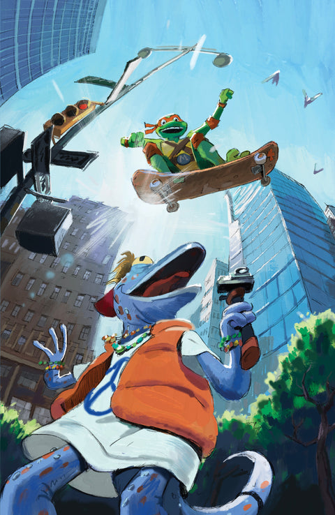 Tales of the Teenage Mutant Ninja Turtles: Coastal Chaos #2 Variant RI (10) (Chalky Hobby Set Full Art) 1:10 IDW Publishing Andrew Joustra Louie Joyce Chalky Wong