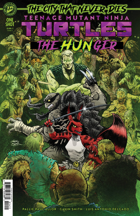 Teenage Mutant Ninja Turtles: The Hunger Cover A (Smith) IDW Publishing Pallie Paul Allor Gavin Smith Gavin Smith